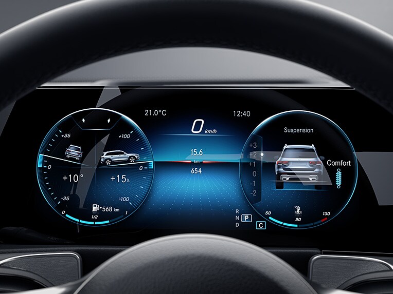 The Offroad Technology package in the Mercedes-Benz GLB.