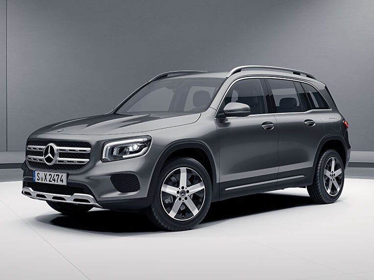 The GLB from Mercedes-Benz with the Progressive equipment line.