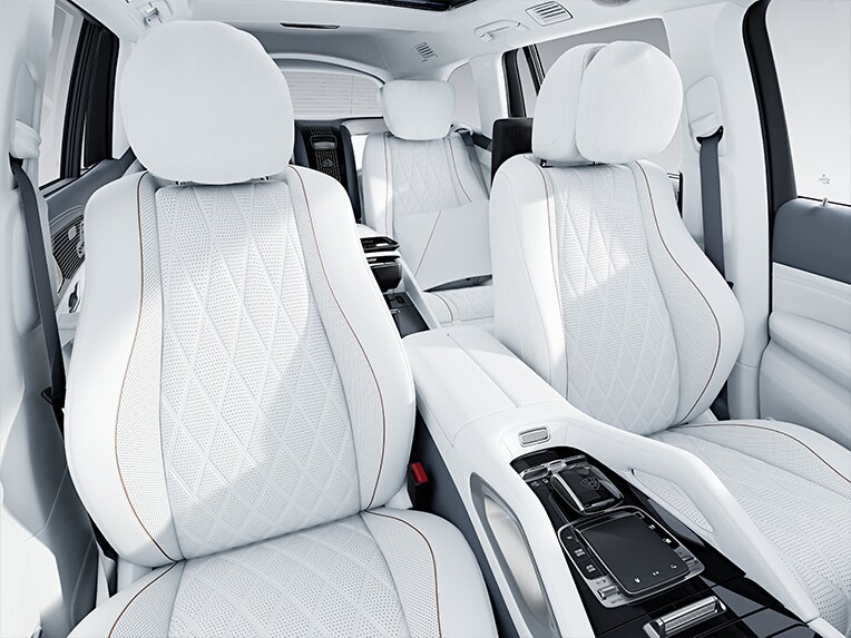 Air-conditioned massage seats in the Mercedes-Maybach GLS.