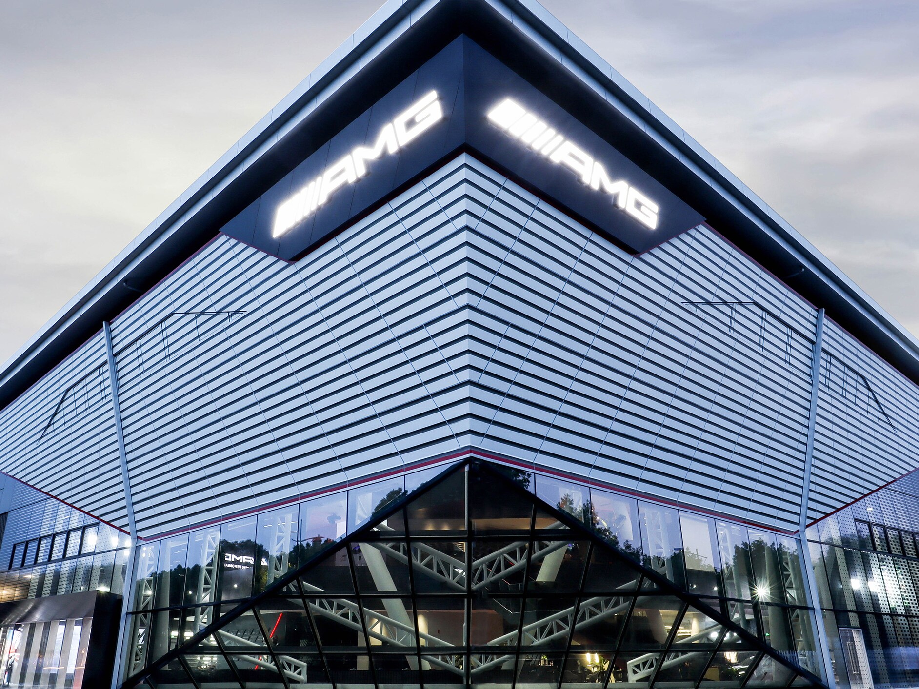 An AMG Experience Centre.