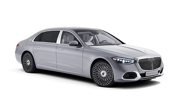 Ride in style with silver goblets for Mercedes Maybach S-class