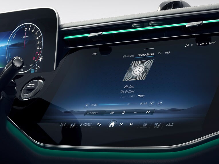 MBUX Multimedia System featuring 