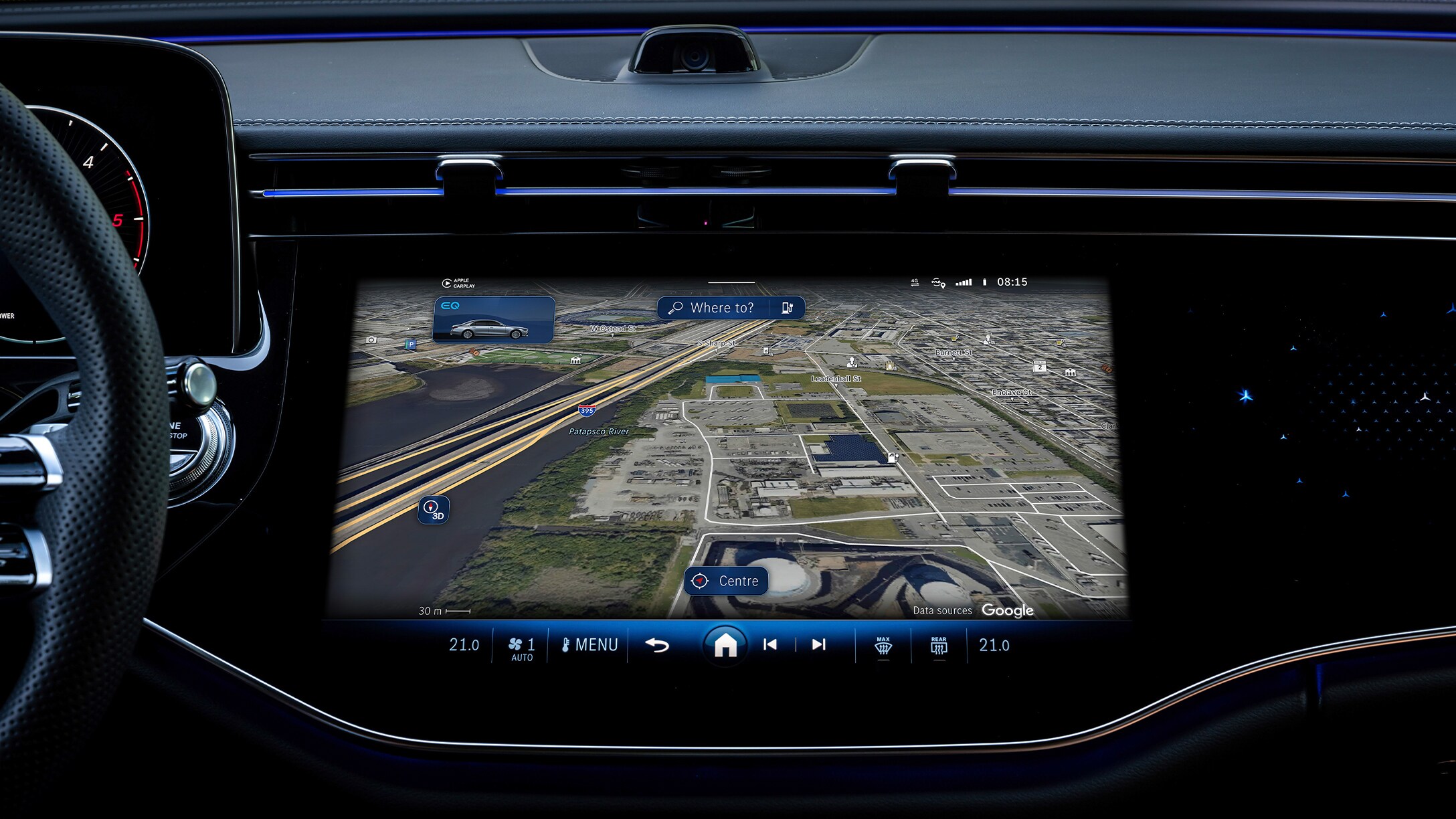MBUX Multimedia System featuring 
