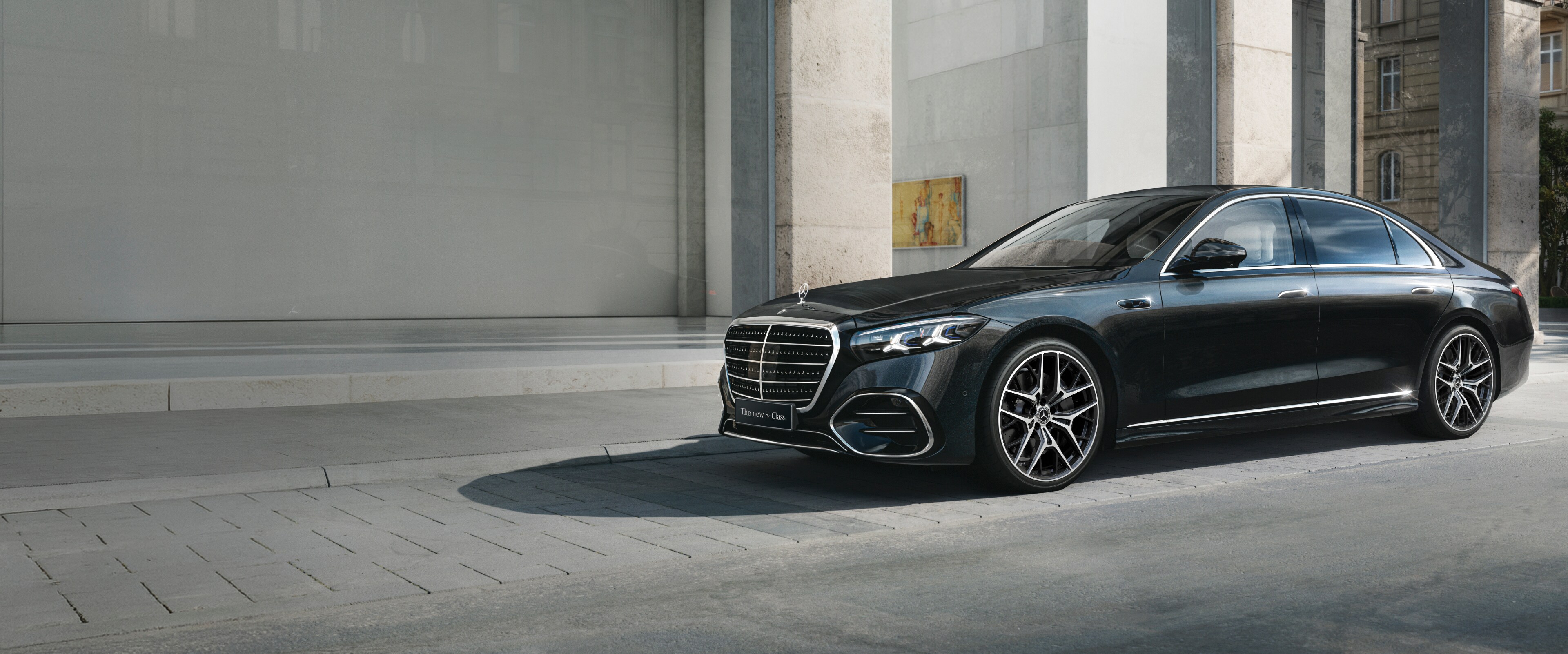 The new S-Class, now available in Plug-in Hybrid.