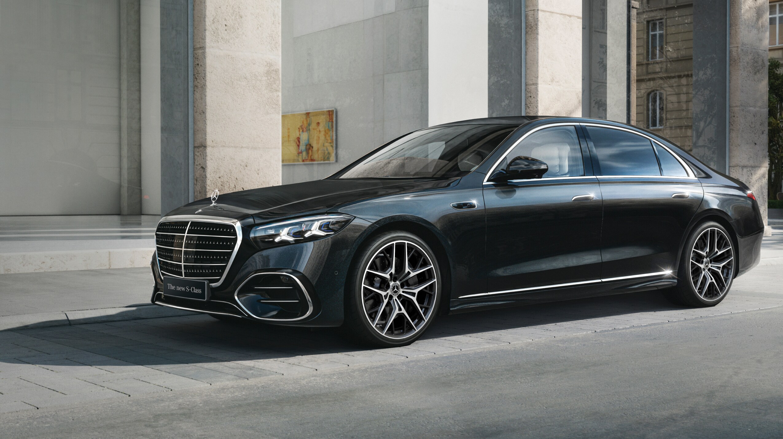 The new S-Class, now available in Plug-in Hybrid.