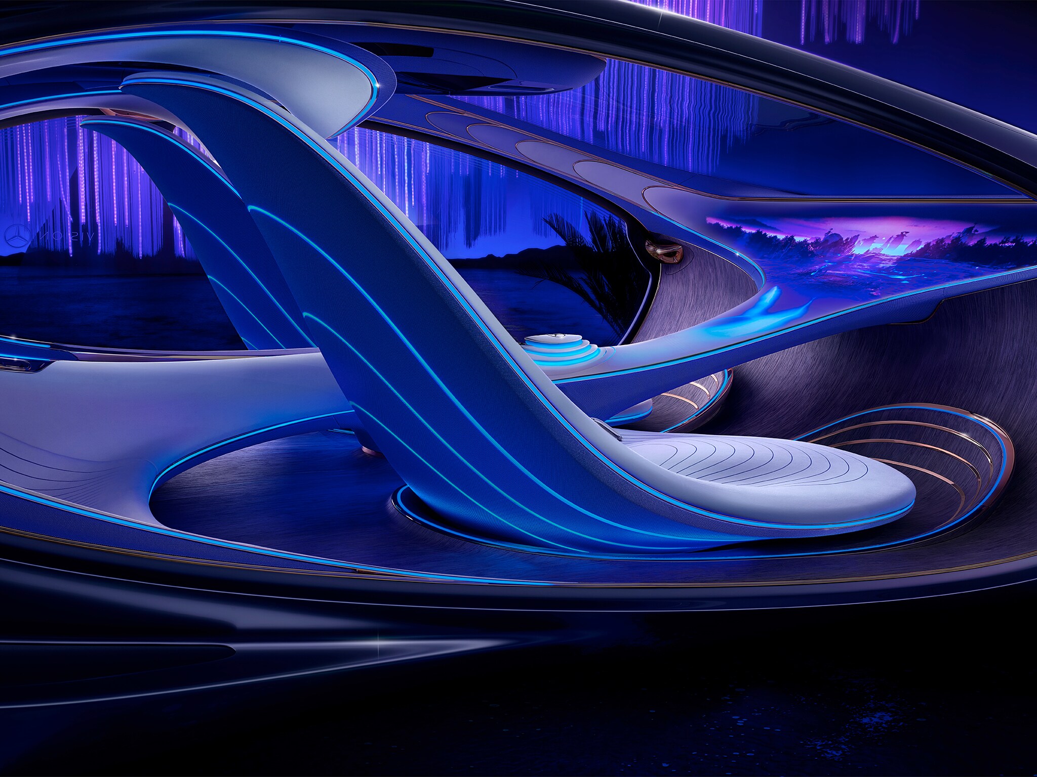 Interior and exterior merge.