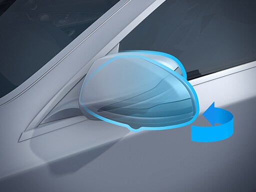 Illustration showing the PRE-SAFE® system.