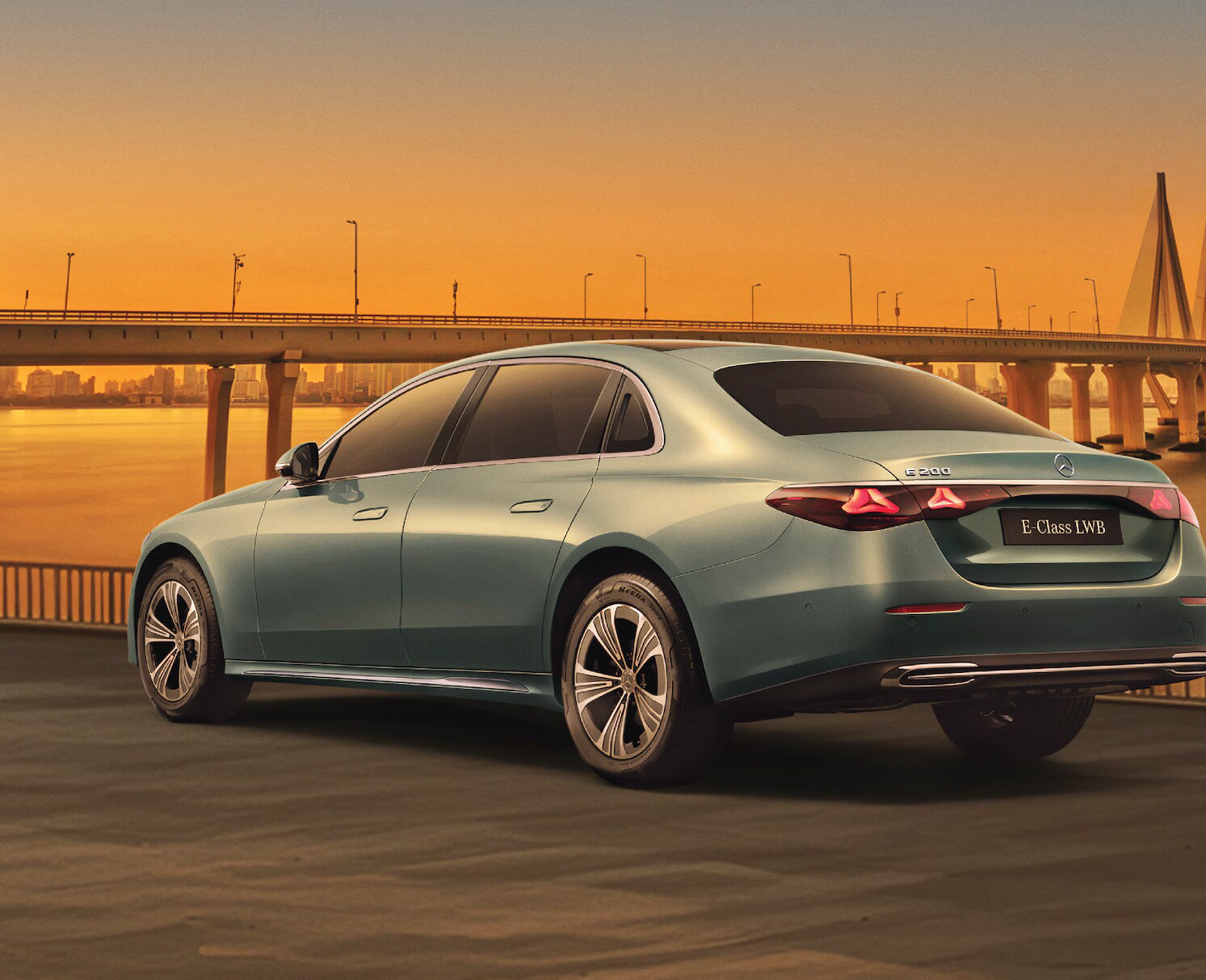 The new E-Class Saloon from Mercedes-Benz.