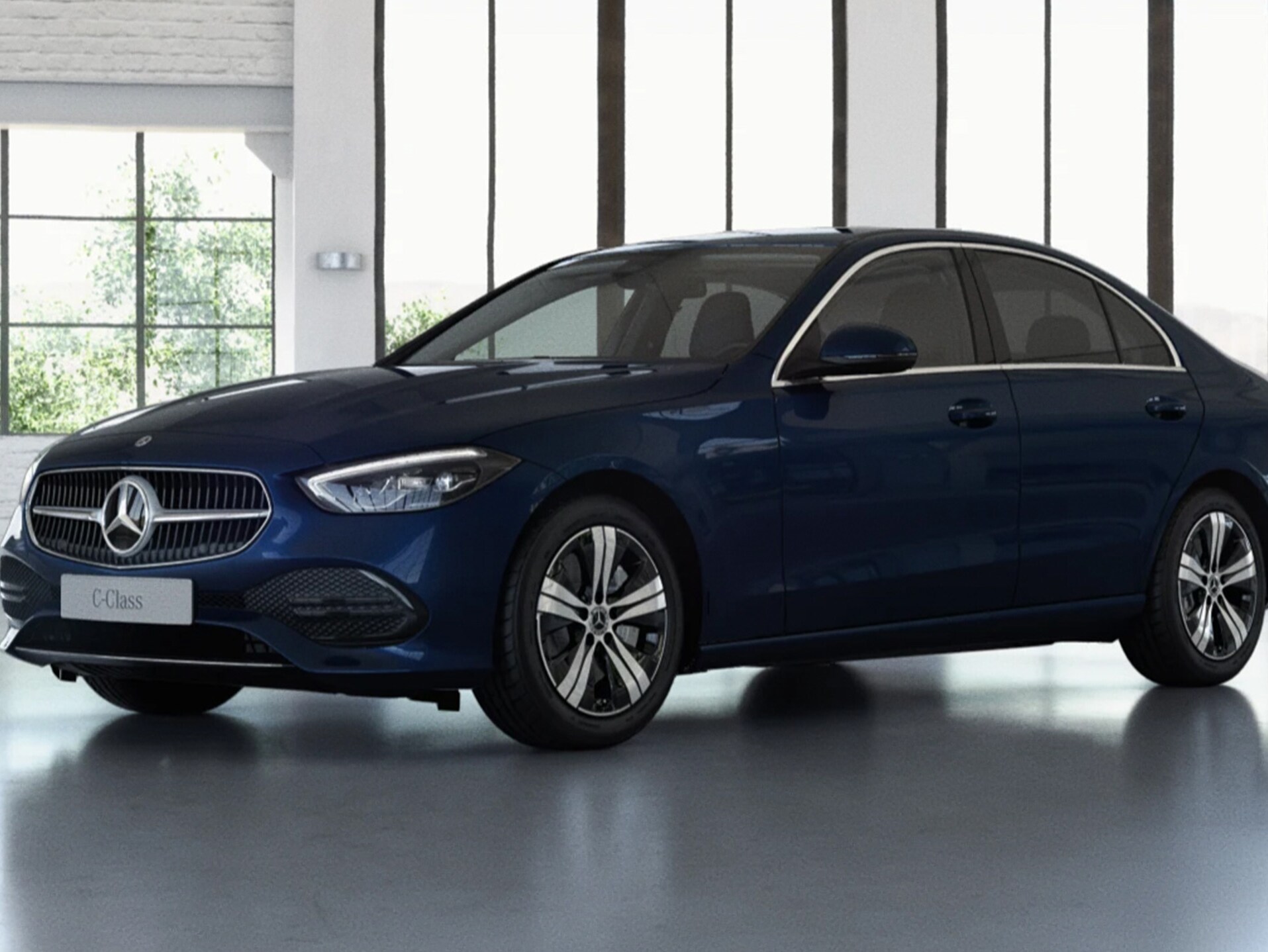 The Mercedes-Benz C-Class Limousine with the AVANTGARDE equipment line.