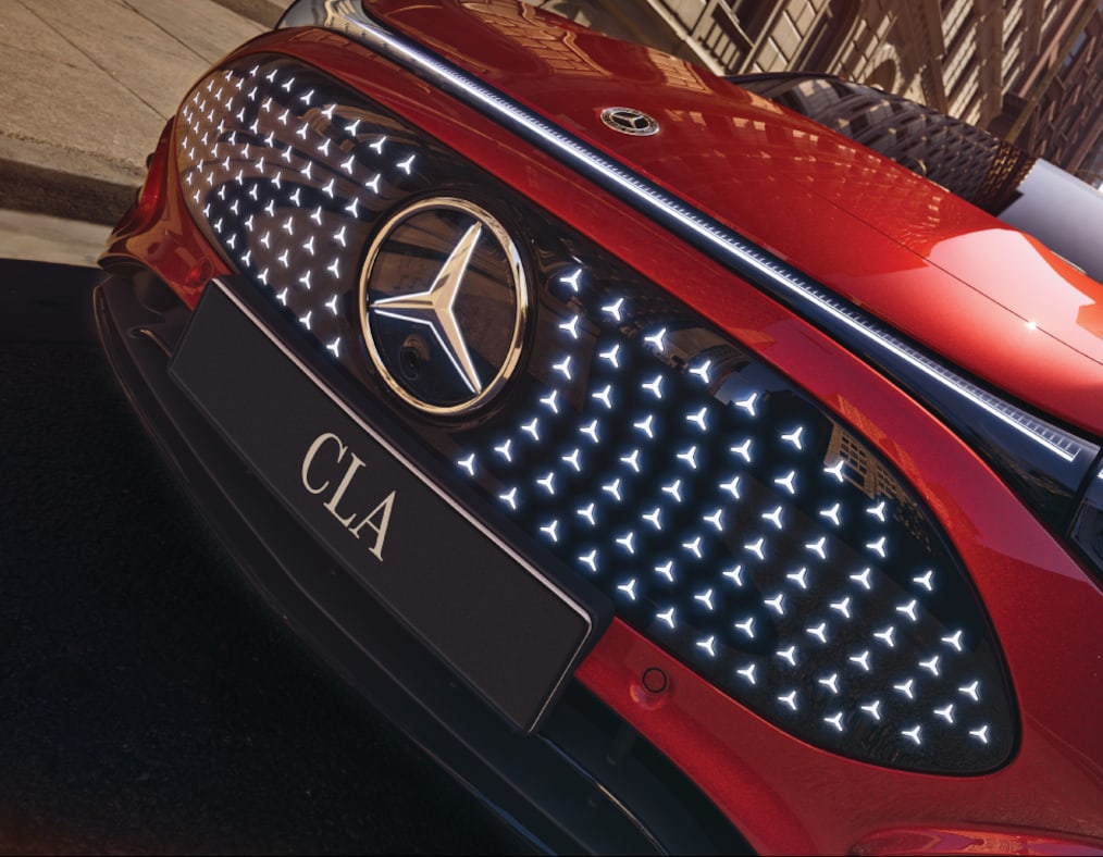 The MBUX Superscreen with MBUX Virtual Assistant in the Mercedes-Benz CLA C174.