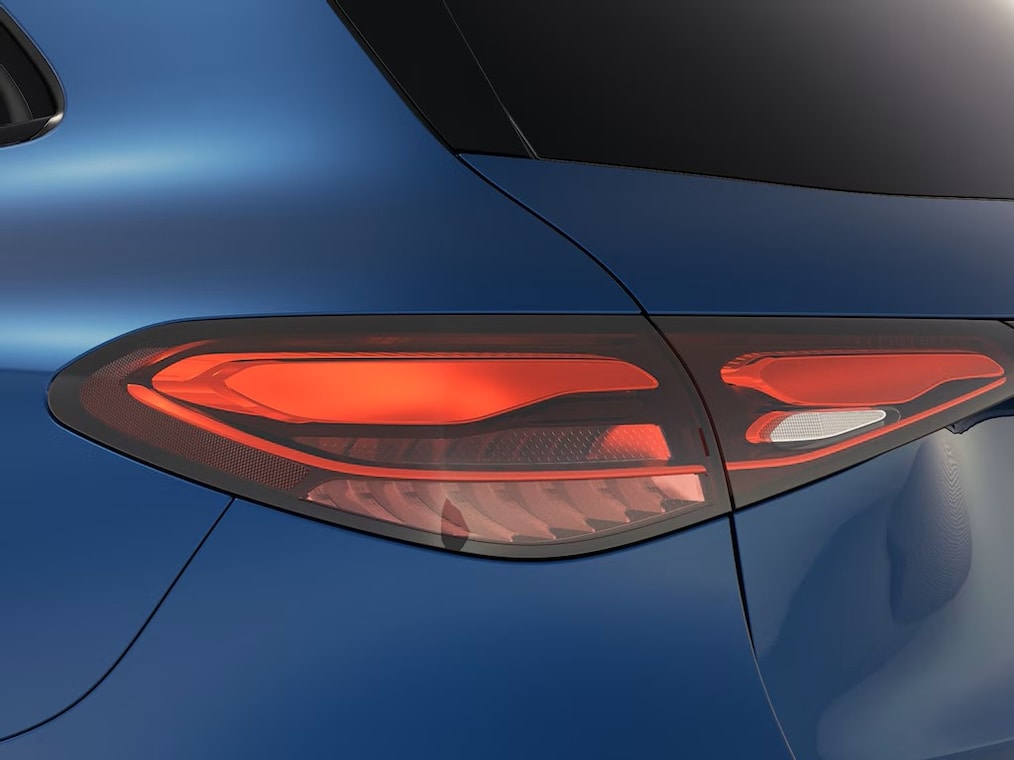 The chassis of the Mercedes-Benz GLC.