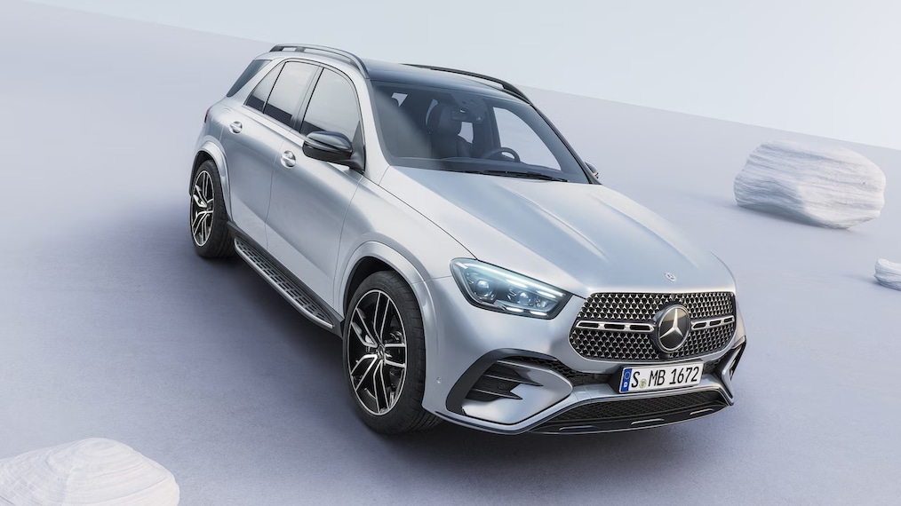 The GLE 350 de 4MATIC with EQ hybrid technology from Mercedes-Benz.