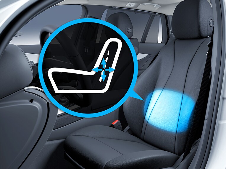 The Seat Comfort package in the new A-Class.
