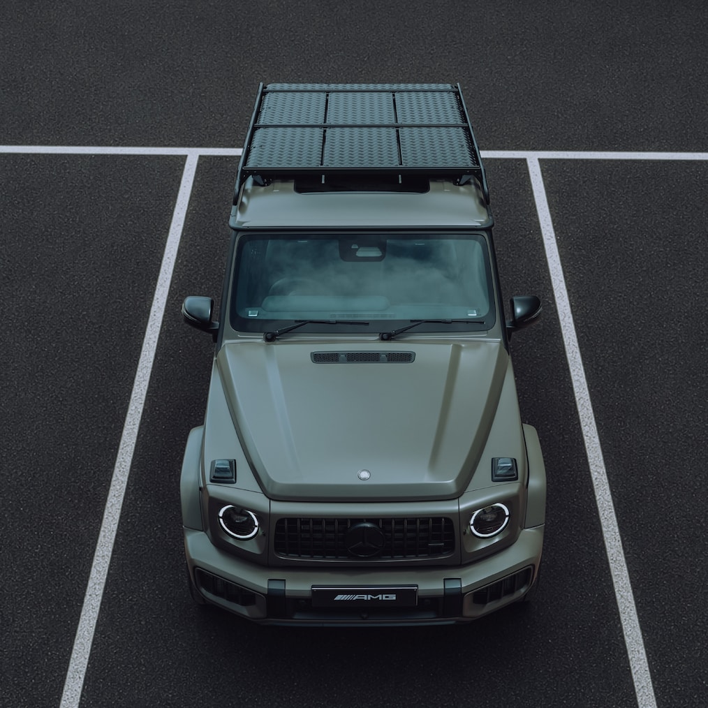 G 63 top angle view