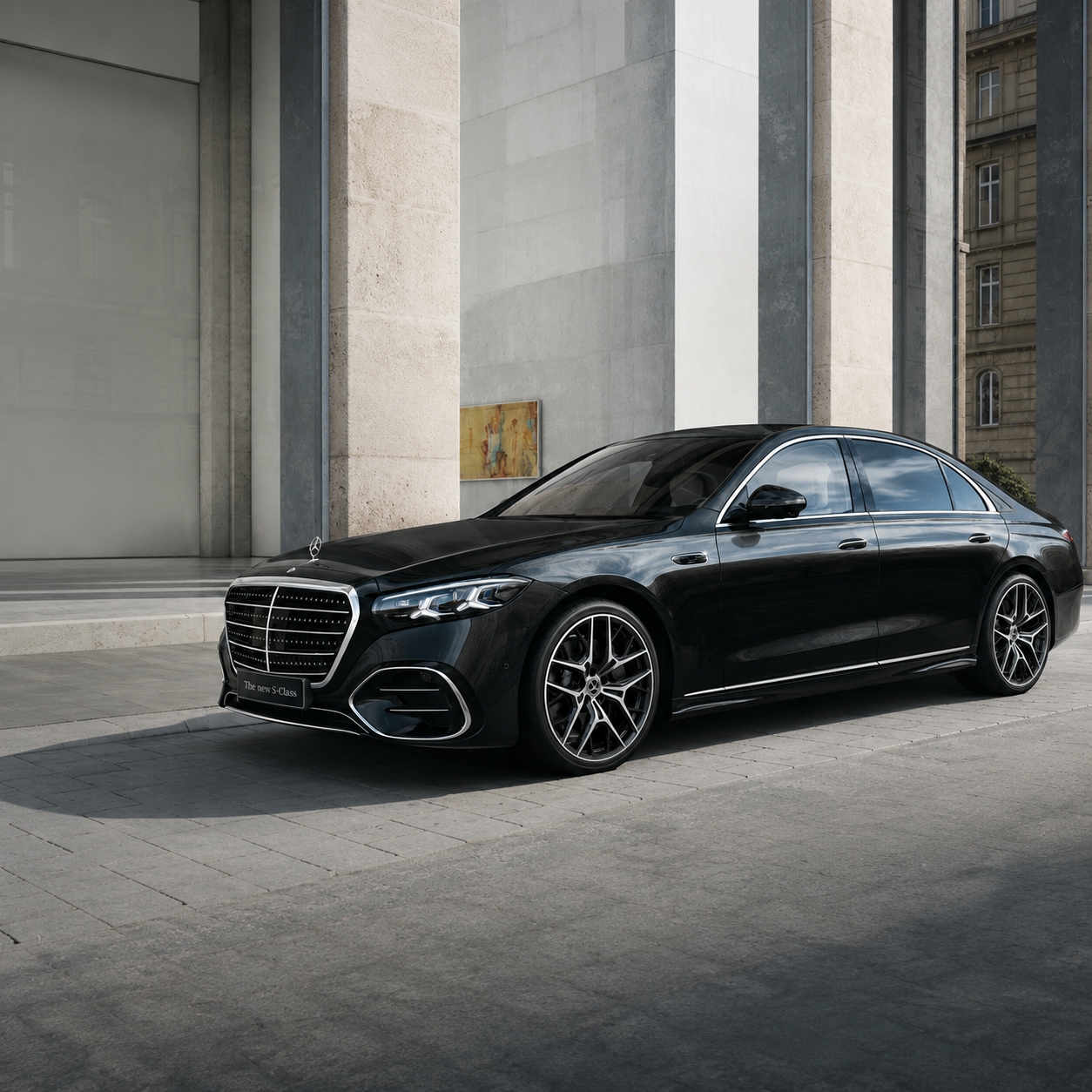 The new S-Class, now available in Plug-in Hybrid.