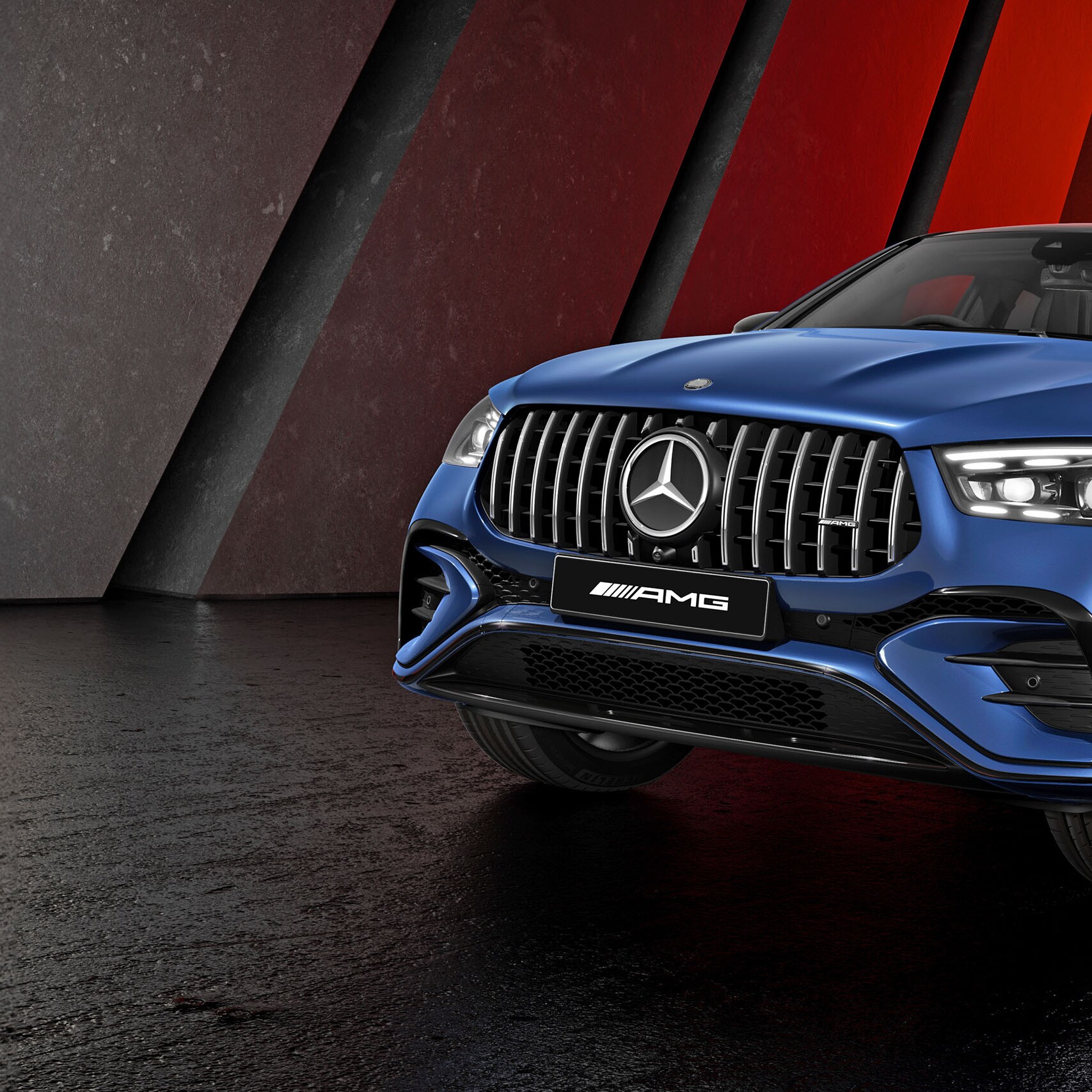 The Mercedes-AMG GLE Coupé.