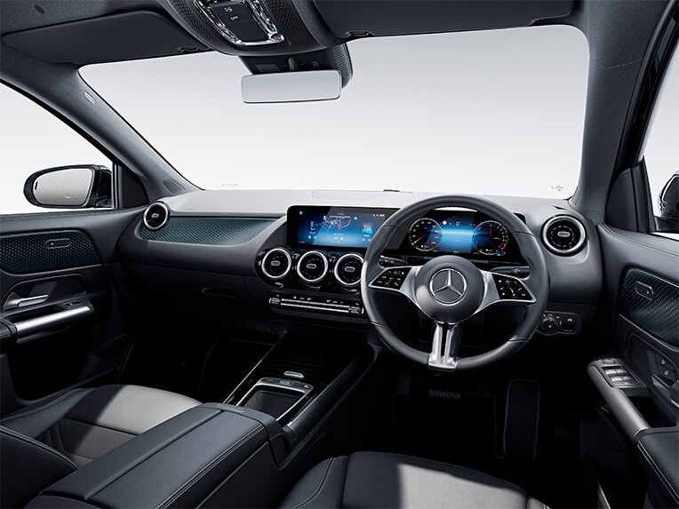 The new Mercedes-Benz GLA with the Progressive equipment line.