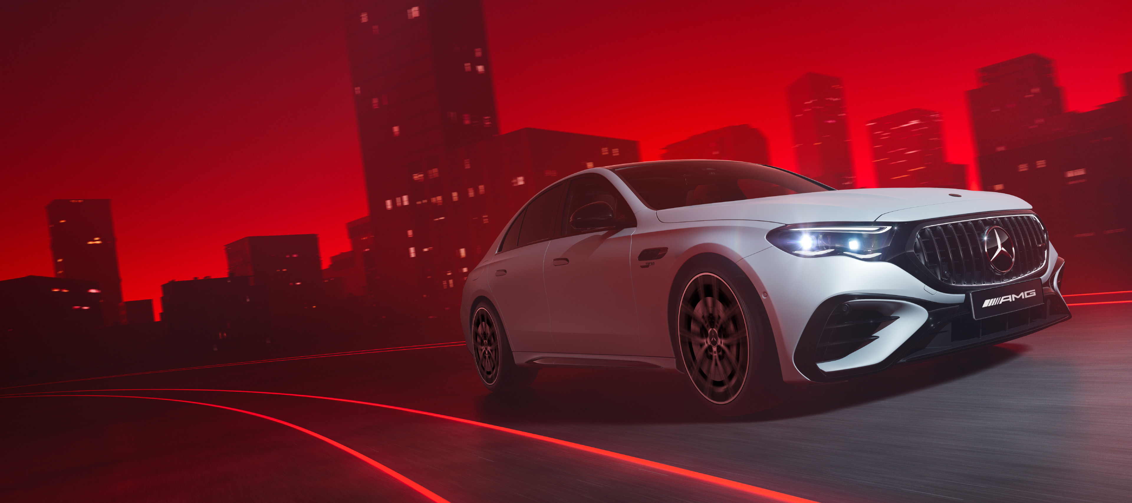 MADE FOR POWER MOVES. The new Mercedes-AMG E 53 HYBRID 4MATIC+